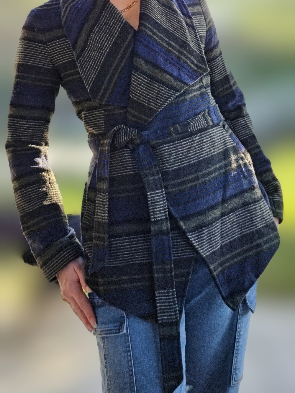 Southwestern Jack by BB Dakota Wrap Coat